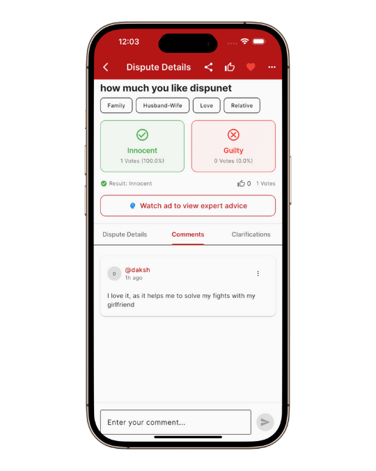 Dispunet UI